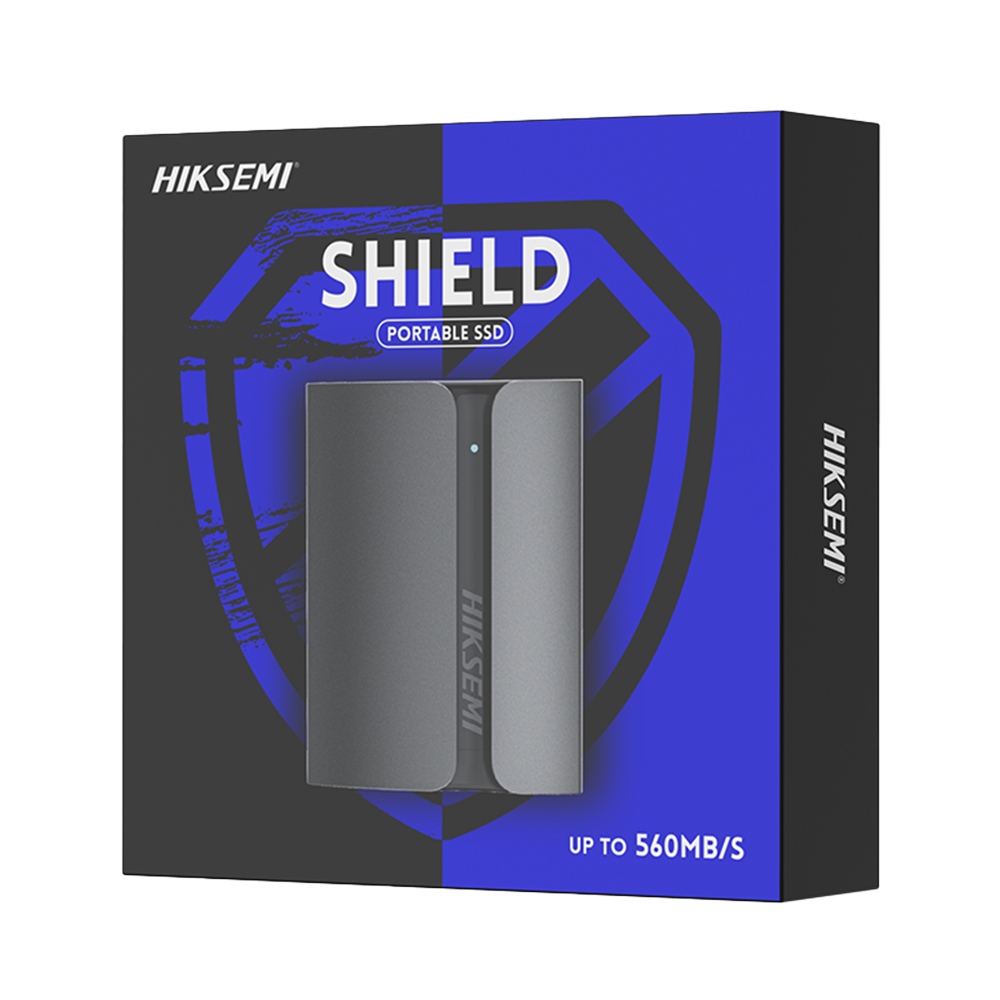 2 TB Hiksemi Sheild T300S Portable SSD (Up to 560MB/s)