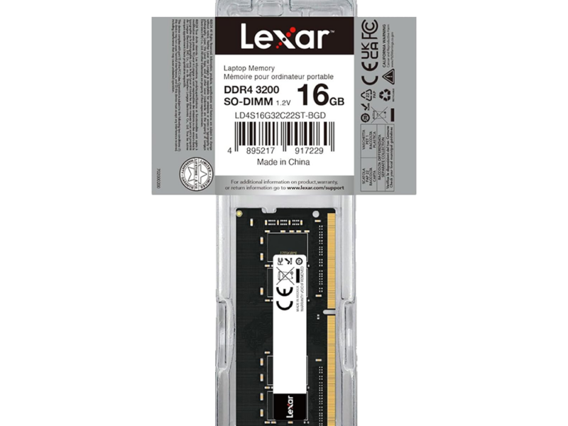 16 GB DDR4, 3200MHz Laptop RAM, Lexar - image 5