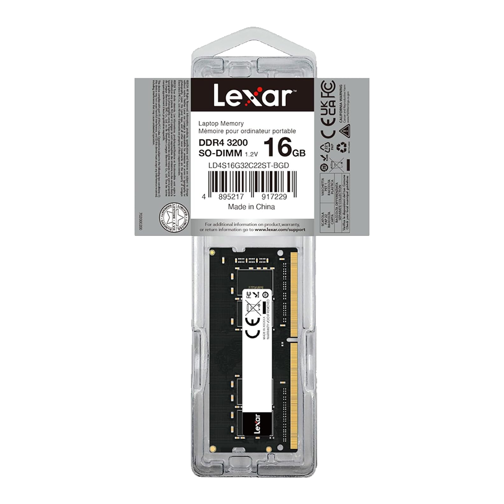 16 GB DDR4, 3200MHz Laptop RAM, Lexar - Image 5