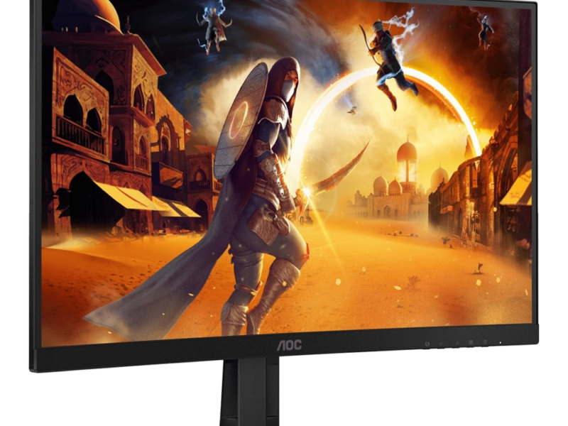 27” AOC C27G40ZE Curved Frameless Gaming Monitor - image 3