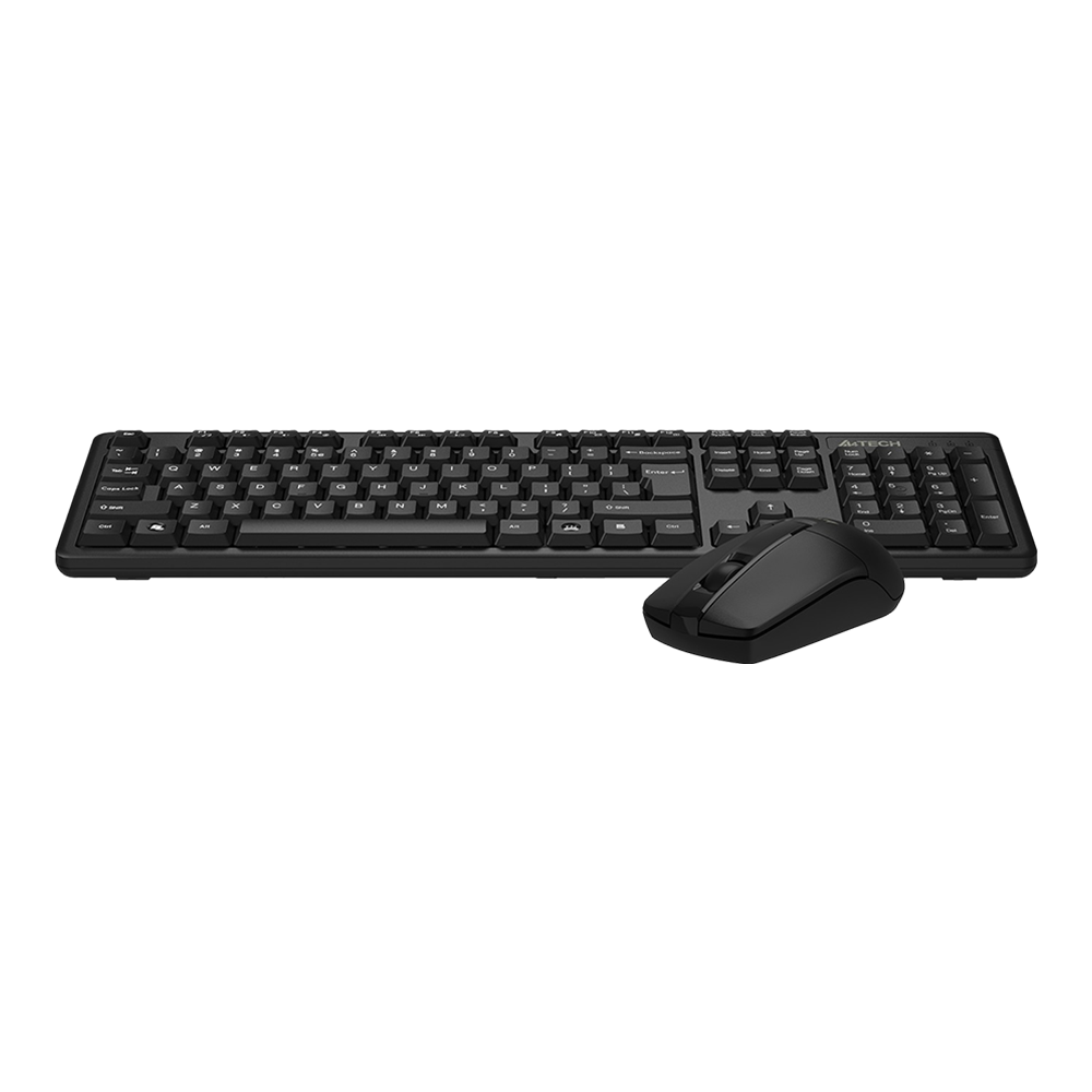 A4Tech 3330NS 2.4G Wireless Keyboard (Black) - Image 4
