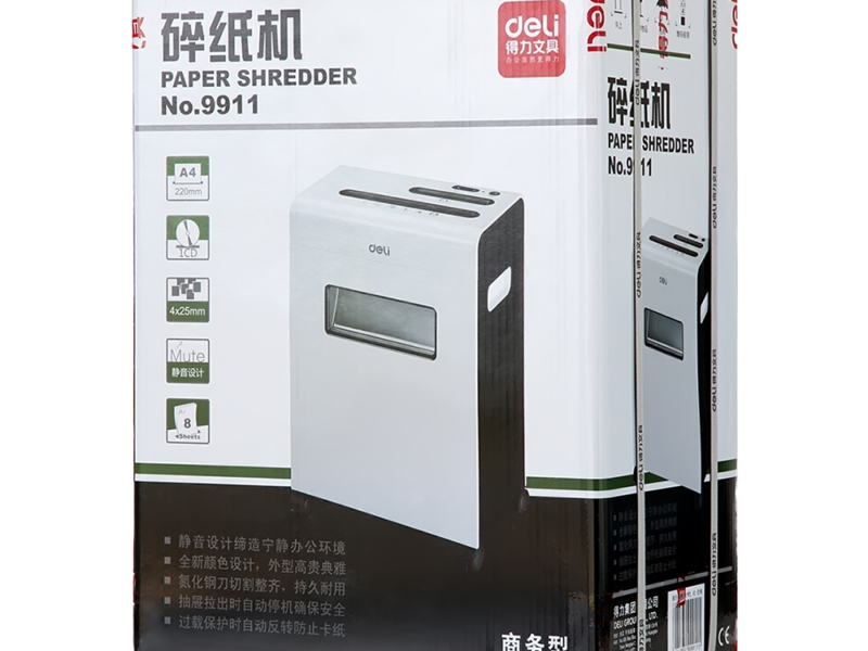 Paper Shredder Deli-E9911 - image 3