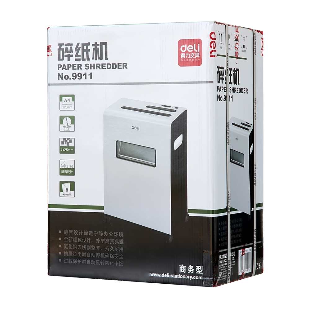 Paper Shredder Deli-E9911 - Image 3