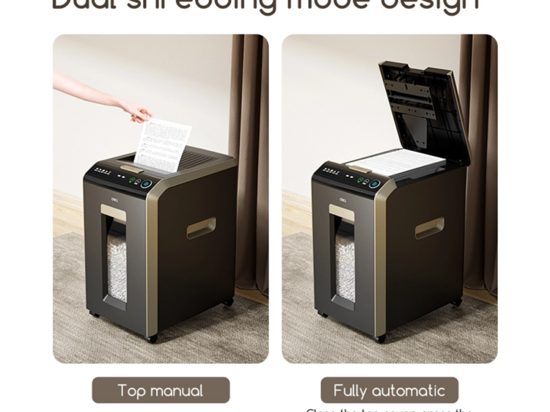 Paper Shredder Deli Automatic ADF ET089 - image 3