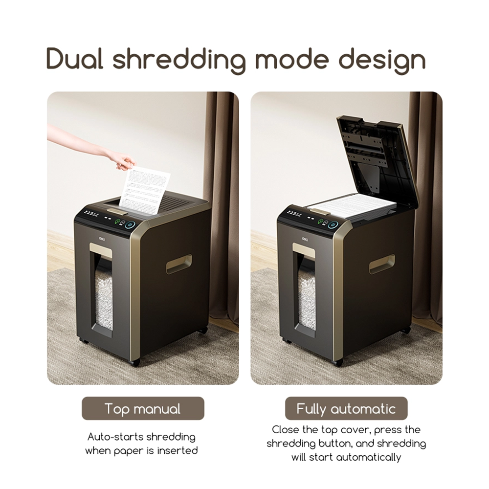 Paper Shredder Deli Automatic ADF ET089 - Image 3