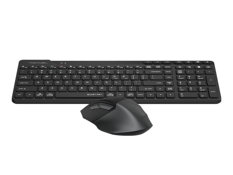 A4Tech FB2800C Air2 Bluetooth & 2.4G Wireless Keyboard (Black) - image 2
