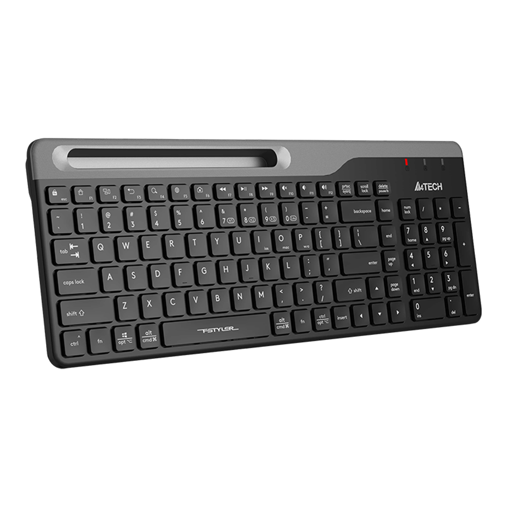 A4Tech FBK25 QuietKey Bluetooth & 2.4G Wireless Keyboard - Image 4