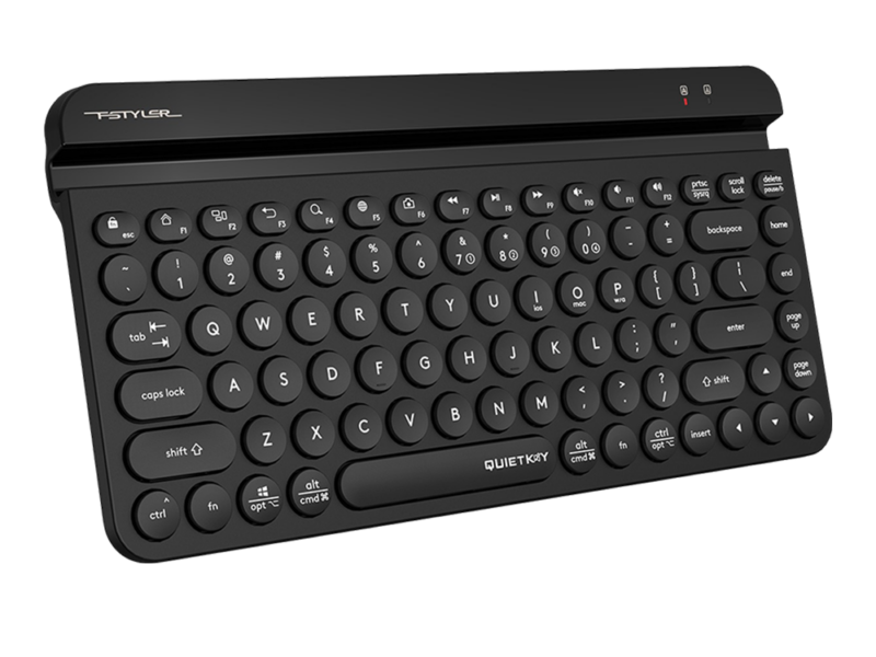A4Tech FBK30 Bluetooth Keyboard (Black) - image 2