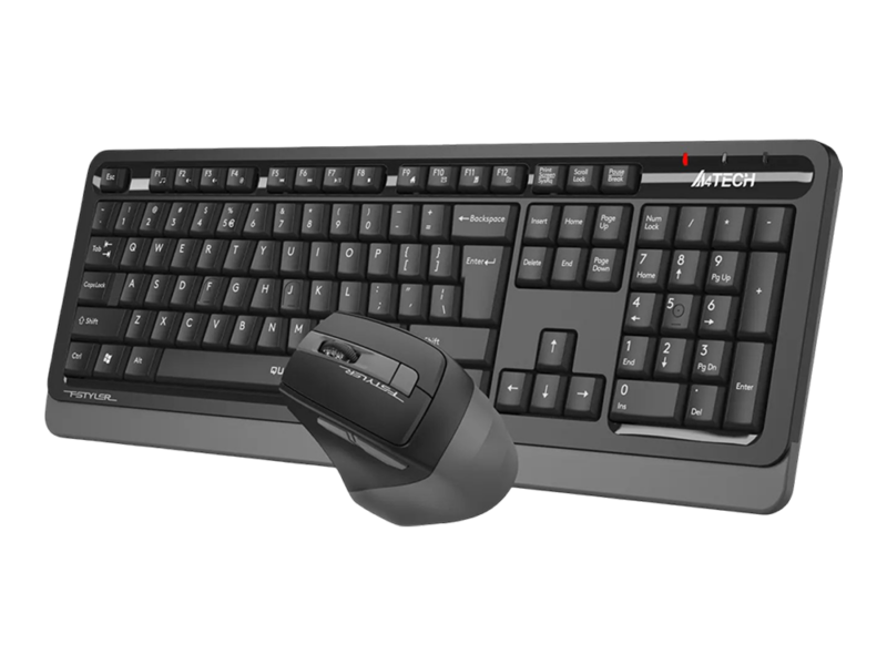 A4Tech FGS1035Q QuietKey 2.4G Wireless Keyboard (Black) - image 3