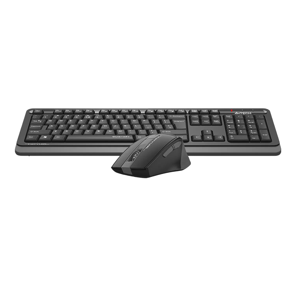 A4Tech FGS1035Q QuietKey 2.4G Wireless Keyboard (Black) - Image 4