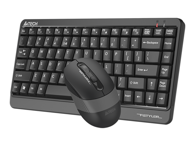 A4Tech FGS1110Q Bluetooth Keyboard + Mouse (Black) - image 2