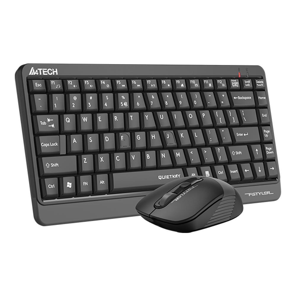 A4Tech FGS1110Q Bluetooth Keyboard + Mouse (Black) - Image 3