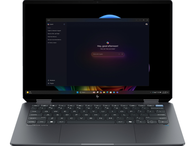 HP OmniBook Ultra Flip 14-FH0013nia, Core Ultra 7-256V, 16 GB RAM, 1 TB SSD, 14″ 3K OLED Touch Screen, W11, 1 Yr Intl Warranty
