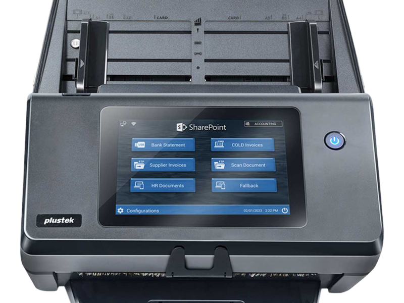 Plustek eScan A450 Pro A4 Size Sheet-Feed Wi-Fi Scanner (Network) - image 2