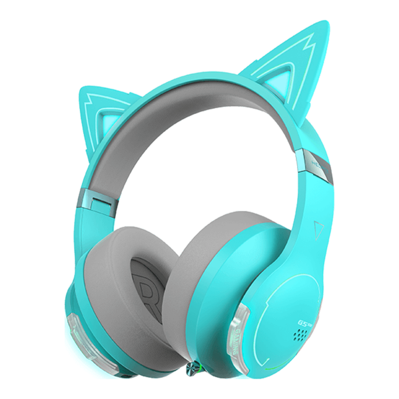 Edifier G5BT Cat Bluetooth Gaming Headset (Blue) - Image 3