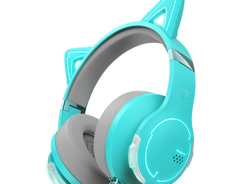 Edifier G5BT Cat Bluetooth Gaming Headset (Blue) - image 4