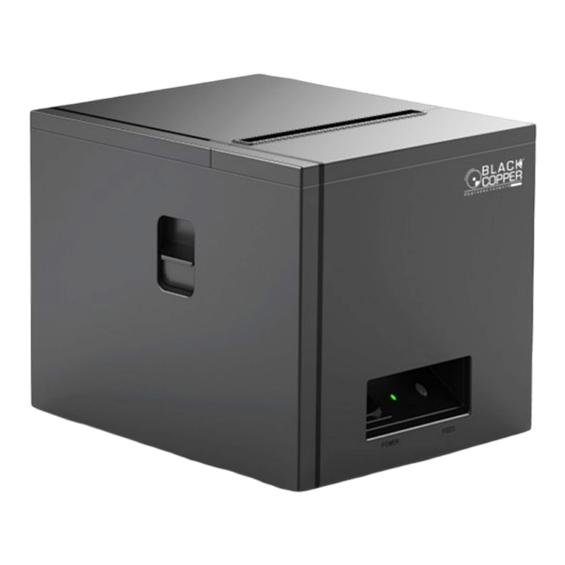 Black Copper USB Thermal Receipt Printer BC88AC