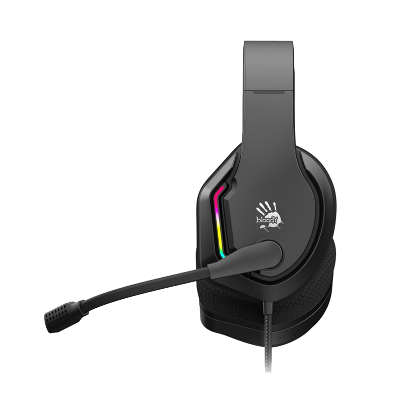 Bloody G260 Virtual 7.1 Surround Sound Gaming USB Headset – Black - Image 3