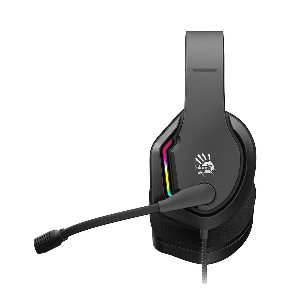 Bloody G260 Virtual 7.1 Surround Sound Gaming USB Headset – Black - Image 3