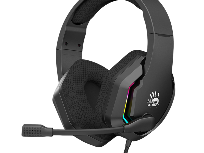 Bloody G260 Virtual 7.1 Surround Sound Gaming USB Headset – Black