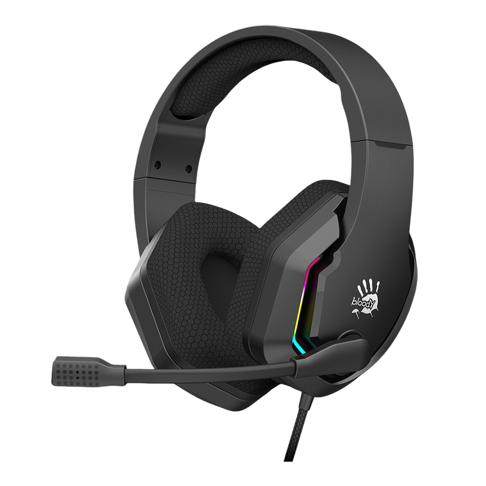Bloody G260 Virtual 7.1 Surround Sound Gaming USB Headset – Black