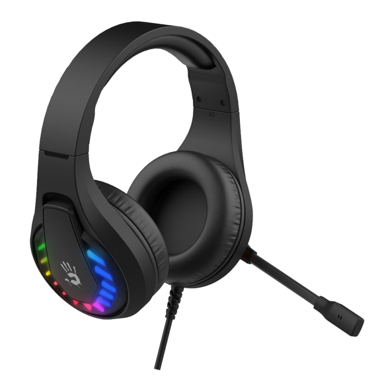 Bloody G230 Virtual 7.1 Surround Sound USB Gaming Headset - Black - Image 4