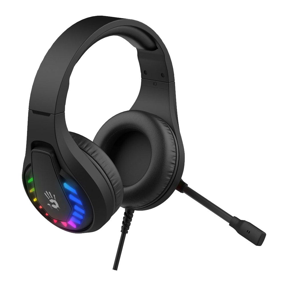 Bloody G230 Virtual 7.1 Surround Sound USB Gaming Headset - Black - Image 4