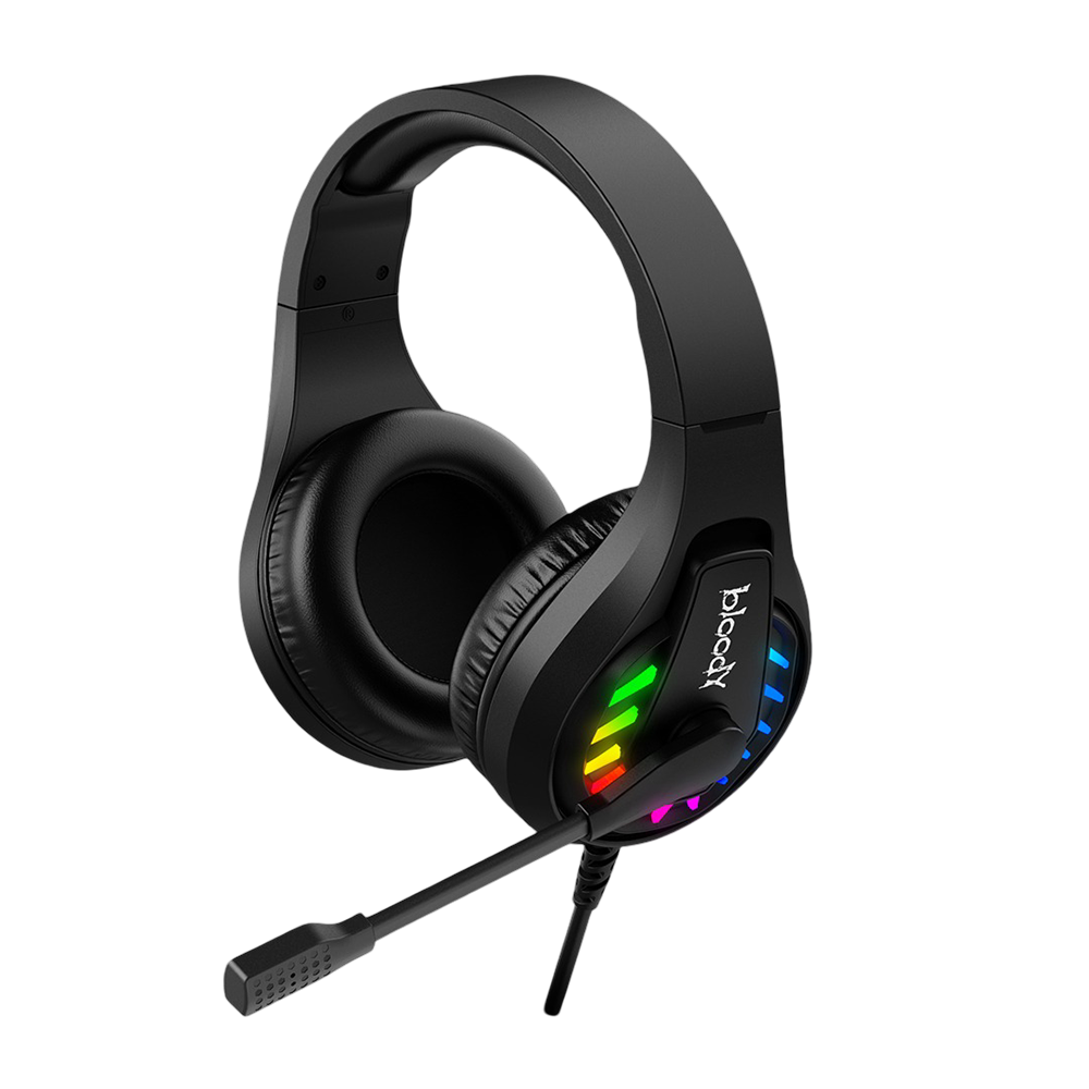 Bloody G230 Virtual 7.1 Surround Sound USB Gaming Headset - Black