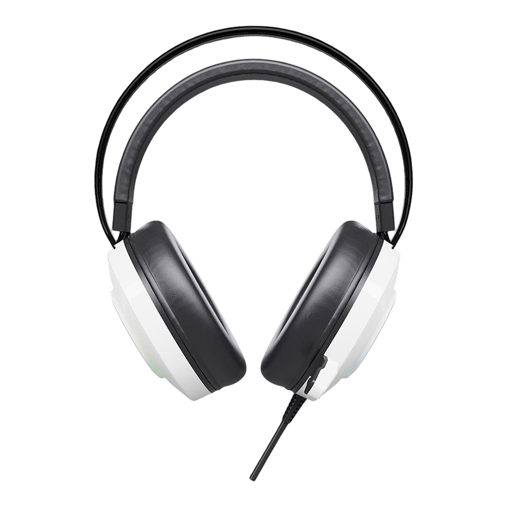 Bloody G521 Virtual 7.1 Surround Sound USB Gaming Headset - White - Image 3