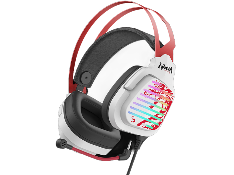 Bloody G560 Naraka USB Gaming Headset – Sport Red - image 3