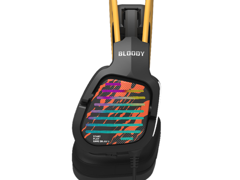 Bloody G565 Virtual 7.1 Surround Sound USB Gaming Headset – Energy Black - image 4