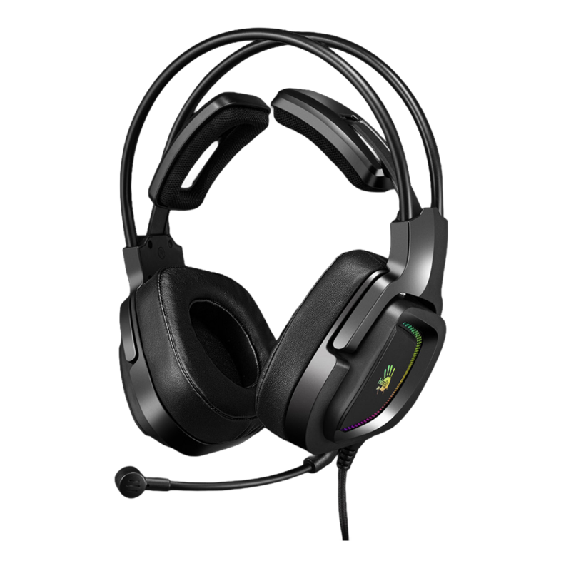 Bloody G575 Virtual 7.1 Surround Sound USB Gaming Headset - Black