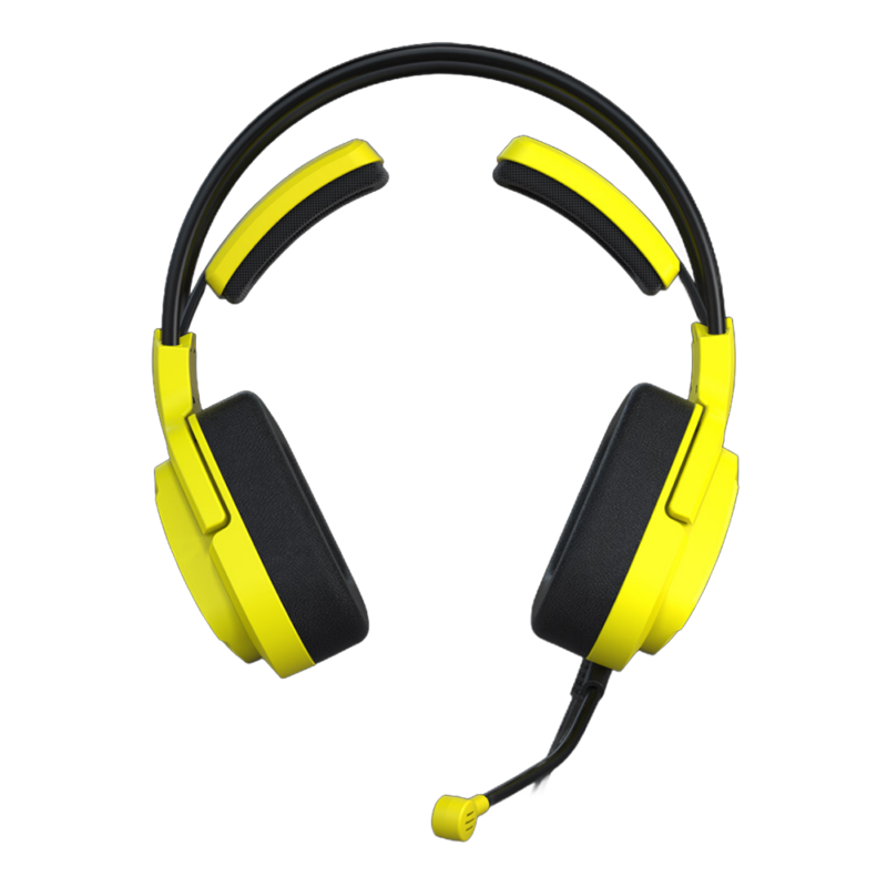 Bloody G575 Virtual 7.1 Surround Sound USB Gaming Headset - Punk Yellow - Image 2