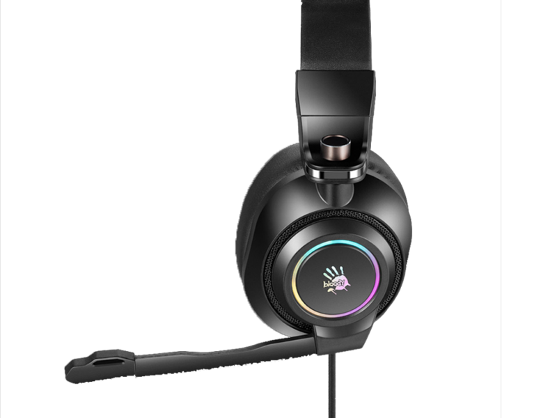 Bloody G580 7.1 Virtual Surround Sound RGB Gaming Headset – Black - image 3