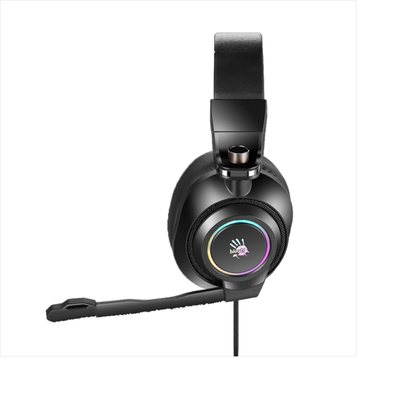 Bloody G580 7.1 Virtual Surround Sound RGB Gaming Headset - Black - Image 3