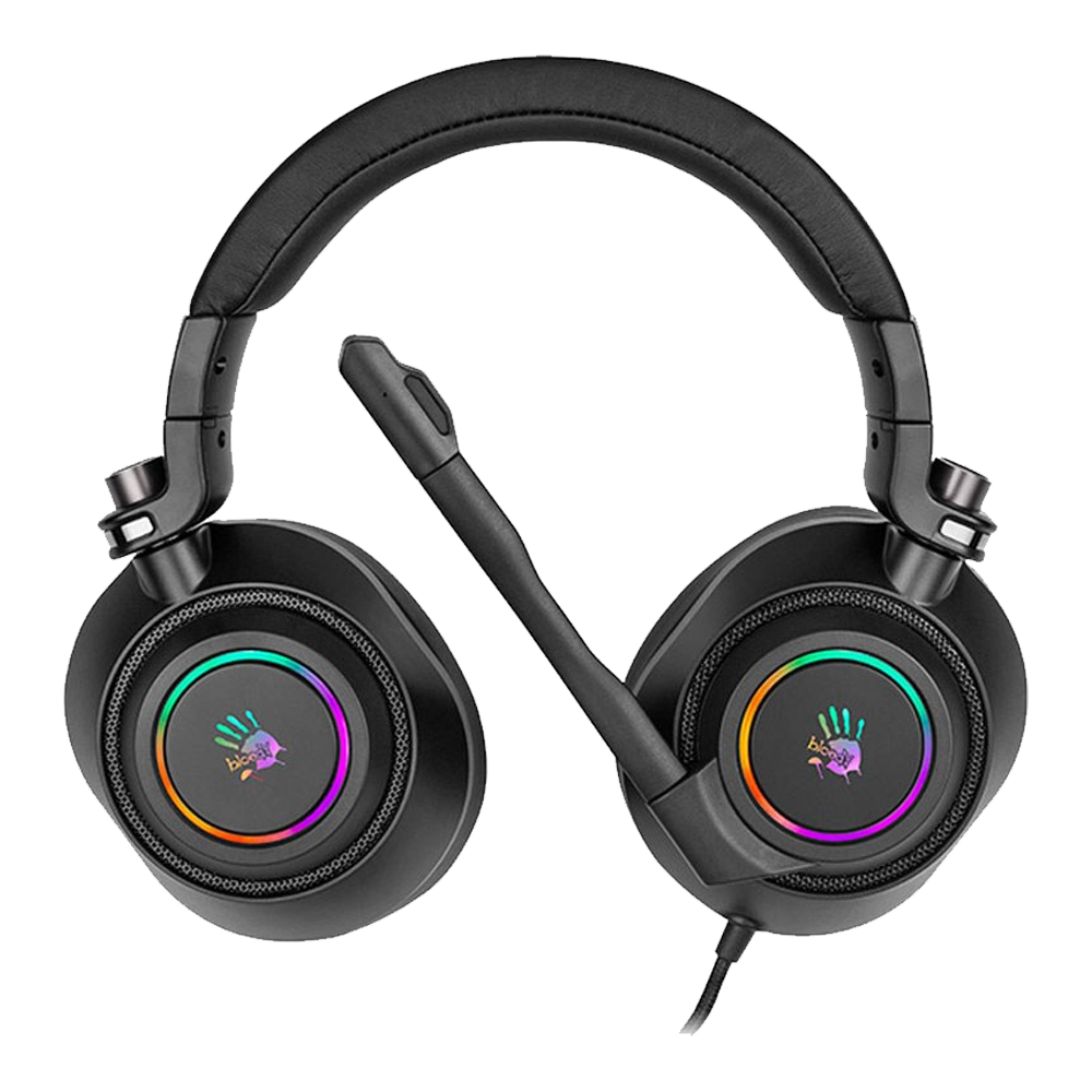 Bloody G580 7.1 Virtual Surround Sound RGB Gaming Headset - Black