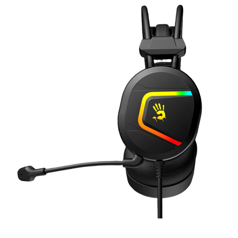 Bloody MC750 USB RGB Headphones with ANC - Black - Image 3