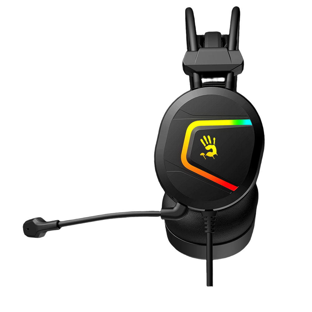 Bloody MC750 USB RGB Headphones with ANC - Black - Image 3