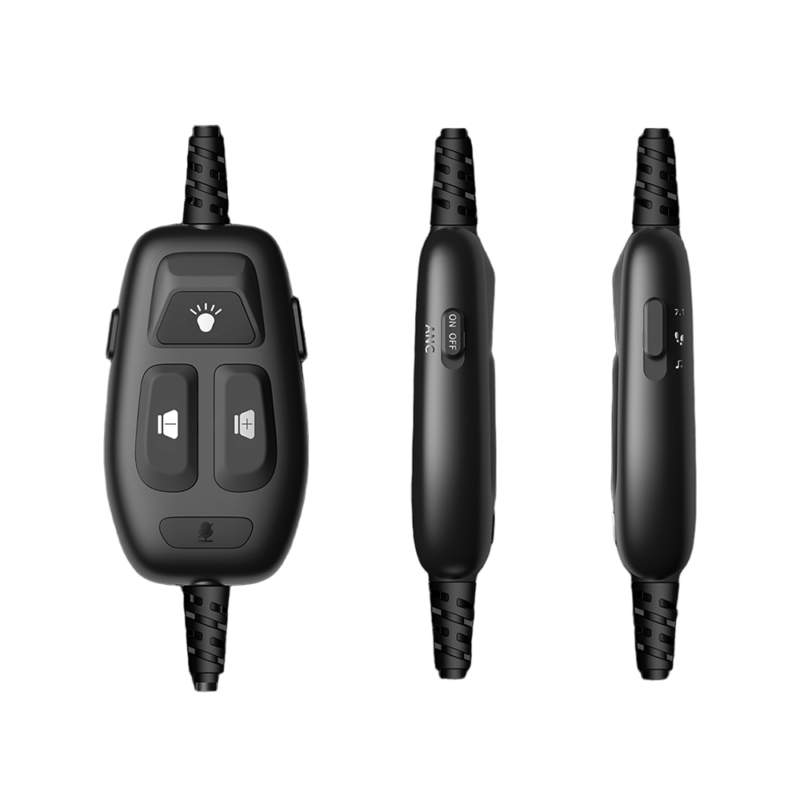 Bloody MC750 USB RGB Headphones with ANC - Black - Image 4
