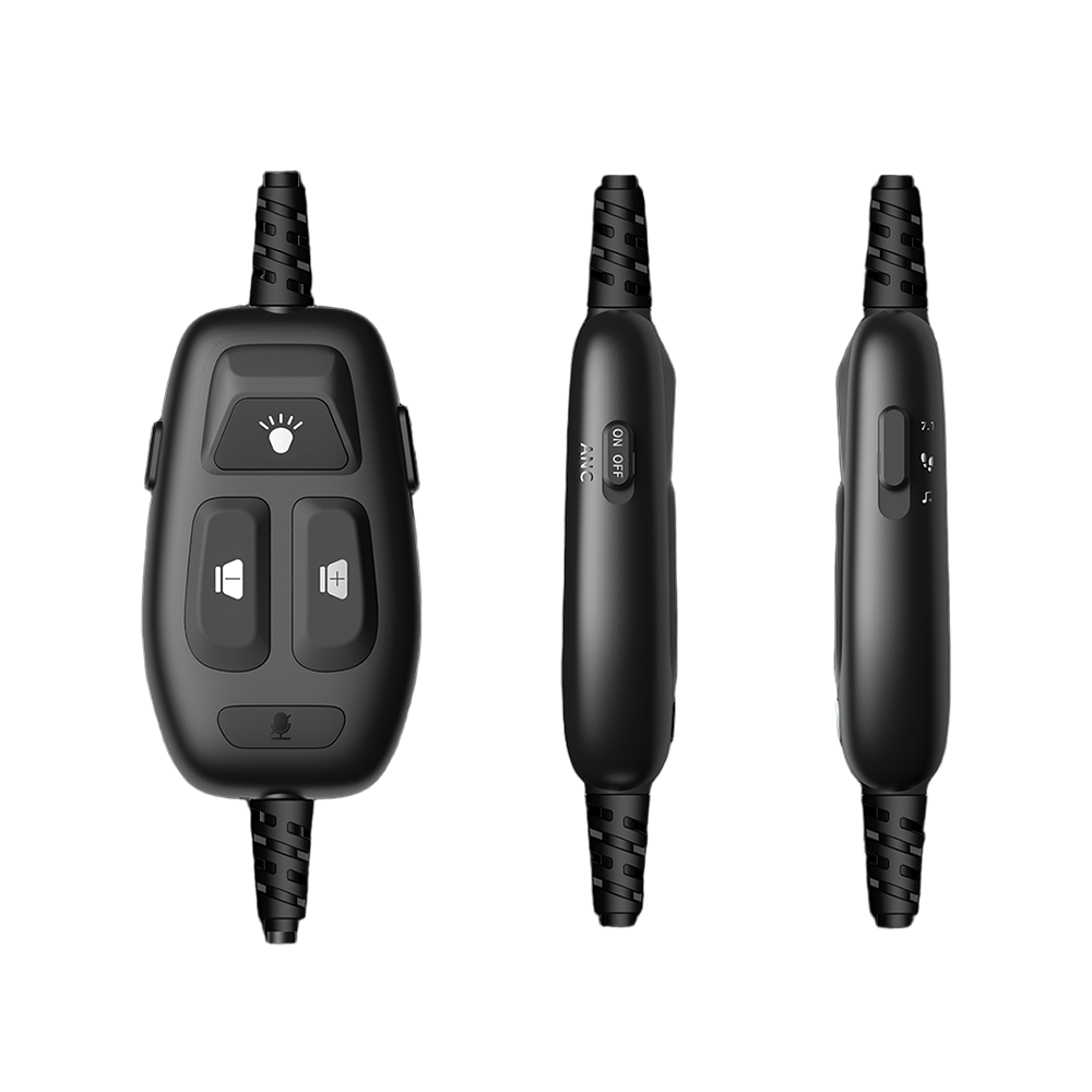Bloody MC750 USB RGB Headphones with ANC - Black - Image 4