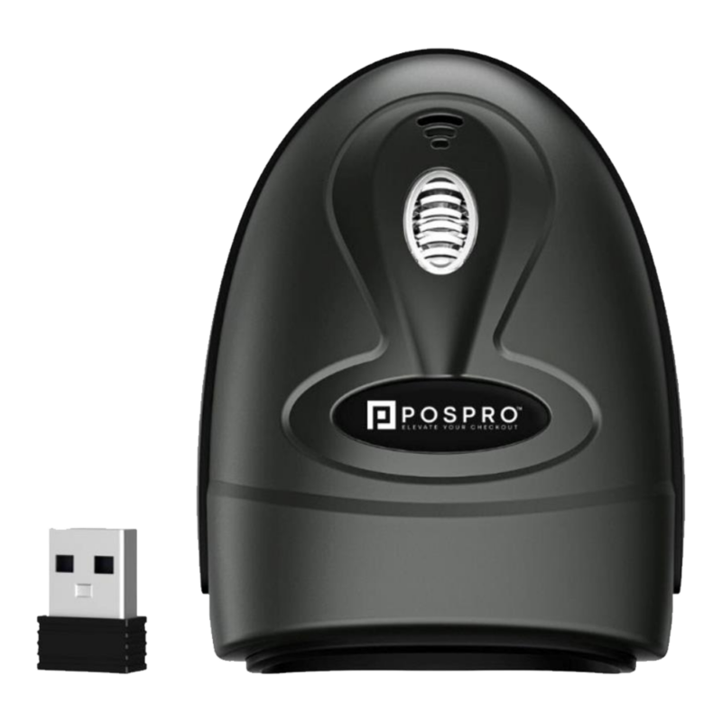 POSPRO PBS-WX7<br/>Wireless + Bluetooth<br/>Barcode Scanner<br/>( 1D ~ 2D ~ QR ) - Image 3
