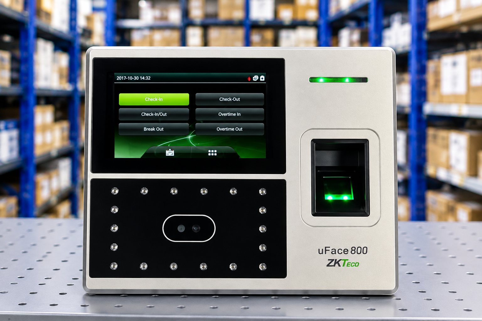 Zkteco UFace 800<br />Attendance Machine<br />( Finger Print + Face )