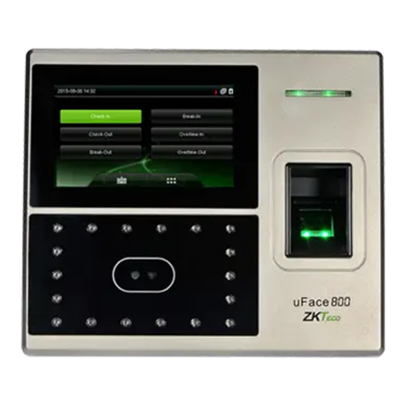 Zkteco uFace800<br/>Biometric + Face<br/>Time Attendance Machine