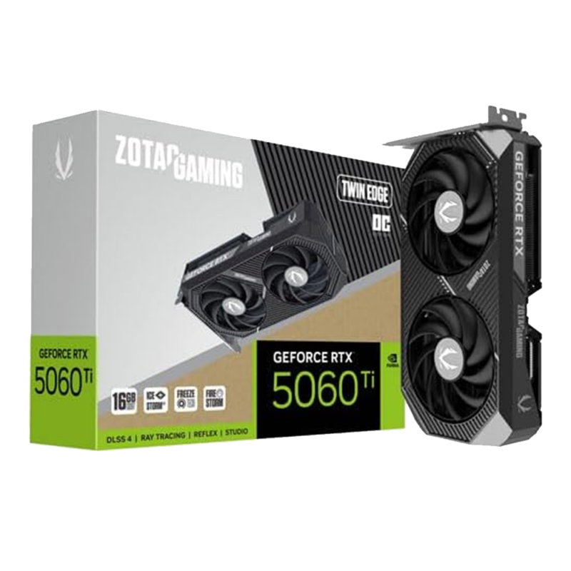 16GB GDDR7 GeForce RTX 5060ti ZOTAC Graphics Card