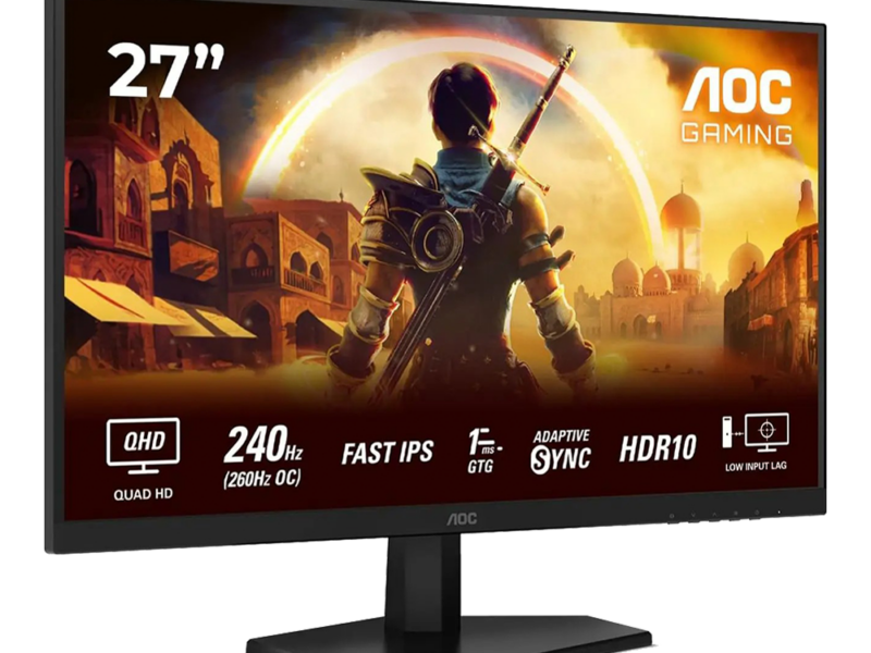 27” AOC Q27G40ZE -2K/IPS/260Hz WQHD Gaming LED Monitor - image 3