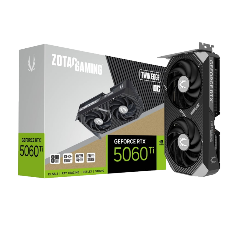 8GB GDDR7 GeForce RTX 5060ti ZOTAC Graphics Card