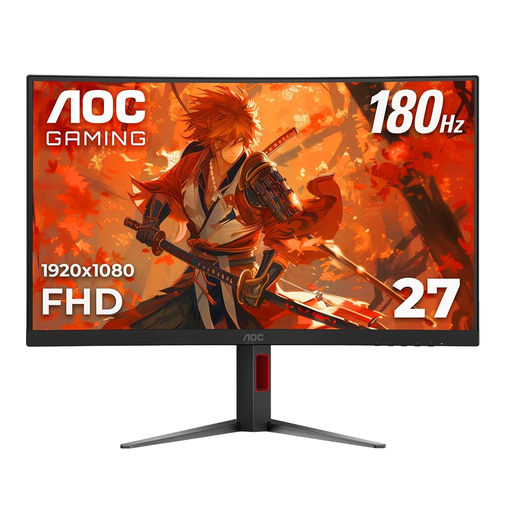 27” AOC C27G4H Curved/VA/180Hz/FHD Gaming Monitor