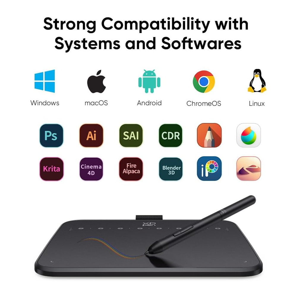 XP-Pen Deco 640 Graphics Tablet - Image 2