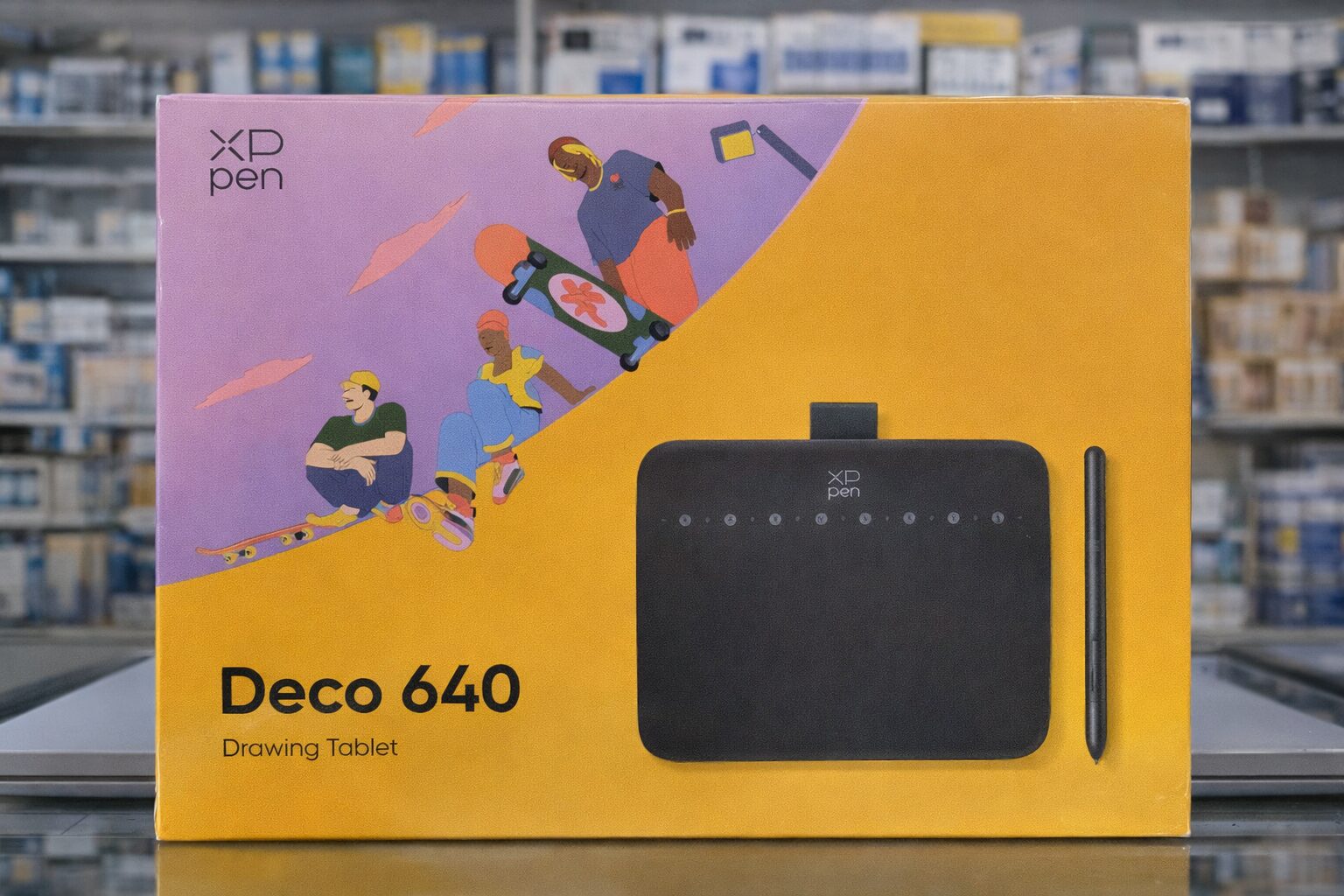 XP-Pen Deco 640<br/>Graphics Pen Tablet<br/>( 6" x 4" )