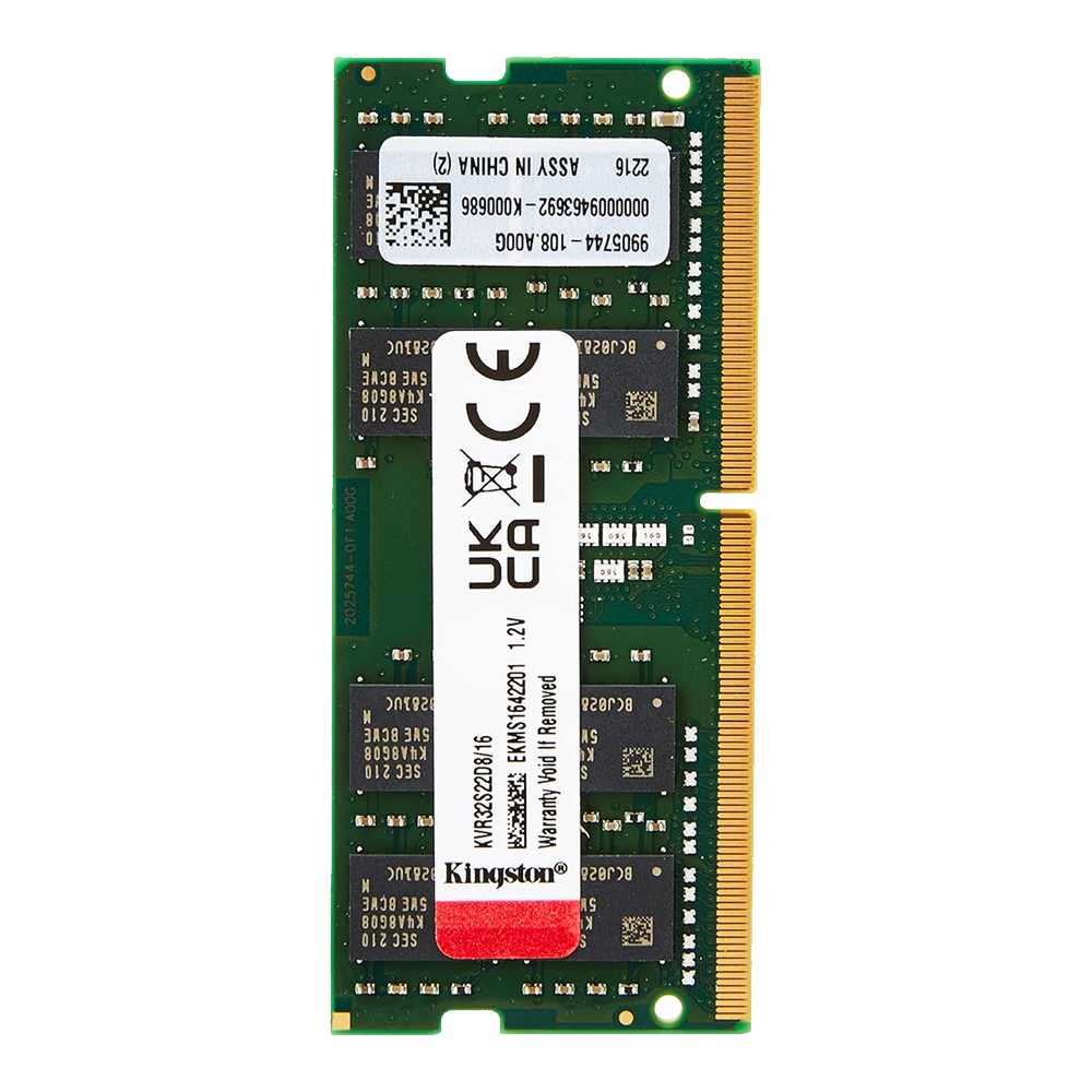 16 GB DDR4, 3200MHz Laptop RAM, Kingston